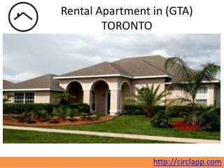 Apartments | Find a House for rent in Toronto (GTA) | CIRCL