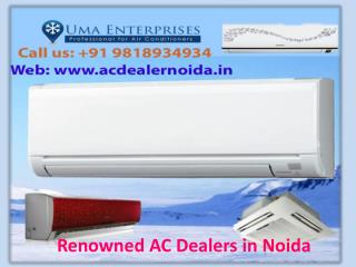 Get Coolest AC from AC dealers in Noida Call 9818934934