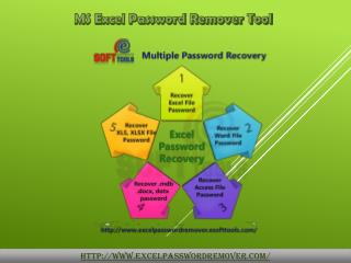 MS Excel Password Remover Tool