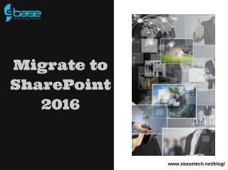 Migrate to SharePoint