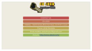Hire a Reliable Locksmith Sherman Oaks For Getting Complete Security Solutions