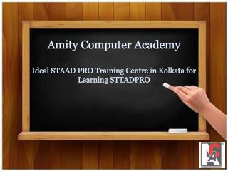 Ideal STAAD PRO Training Centre in Kolkata for Learning STTADPRO