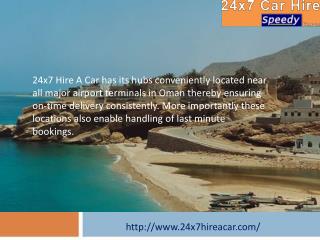 Oman Car Rental Service | Car Hire In Oman