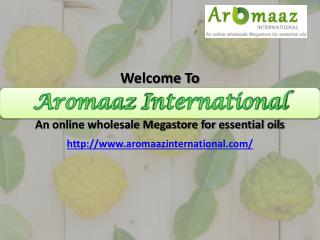 Shop best quality Essential Oil online now at Aromaazinternational