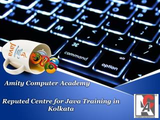 Reputed Centre for Java Training in Kolkata