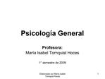 Psicolog a General