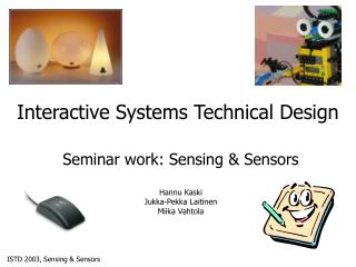 Interactive Systems Technical Design