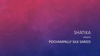 Shop for Pochampalli Silk Sarees Online