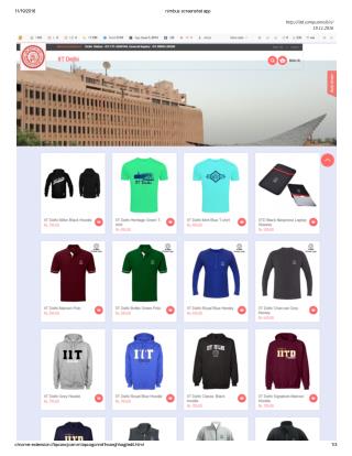 IIT College T Shirts Designer in India