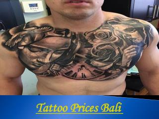 Tattoo Prices Bali