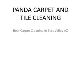Carpet Cleaning Services East Valley