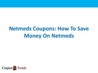 Netmeds Coupons