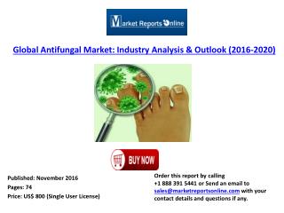 Worldwide Global Antifungal Market Trends and Developments