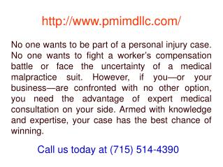 Medical malpractice consultant Eau Claire WI