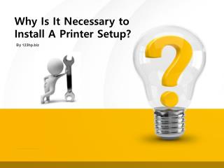 steps to install hp 3830 printers