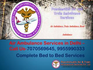 Panchmukhi Air and Train Ambulance Services in Delhi