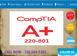 CompTIA Certifications in USA