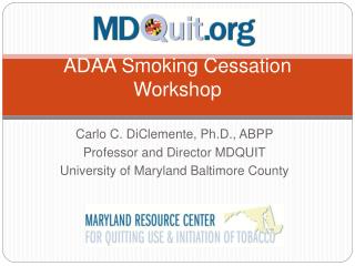 ADAA Smoking Cessation Workshop