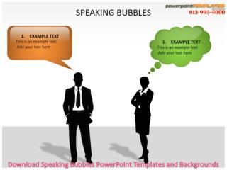 Download Speaking Bubbles PowerPoint Templates and Backgrounds