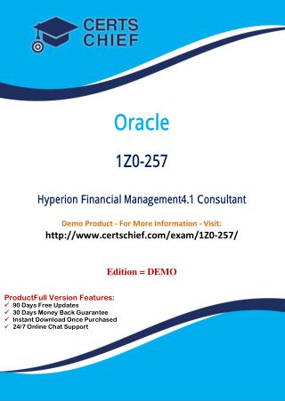 1Z0-257 Study Guide