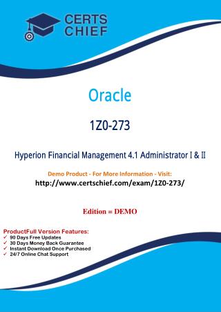 1Z0-273 Study Guide