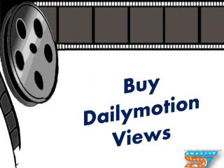 Buy Dailymotion Views to Generate Traffic