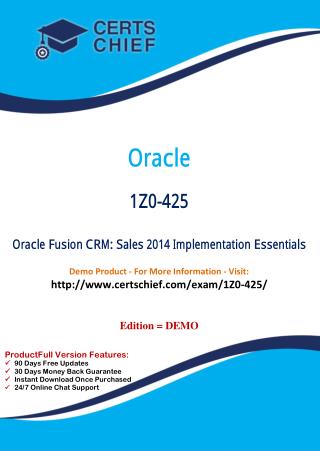 1Z0-425 Study Guide