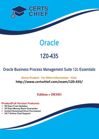 1Z0-435 Study Guide