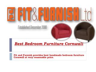Bedroom Furniture Cornwall