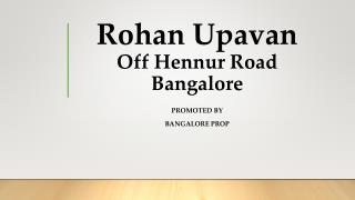 Rohan Upavan Bangalore