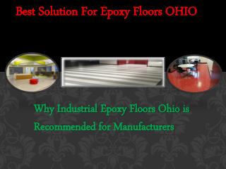 Best solution For Epoxy Floors OHIO