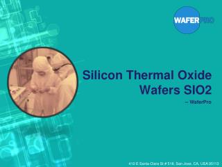 Silicon Thermal Oxide Wafers SIO2 From WaferPro