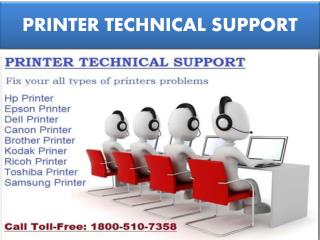 Dial 1800-510-7358 Printer Technical support Phone Number