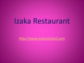 Istanbul best restaurants