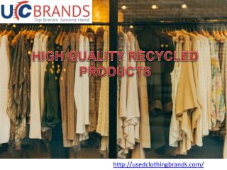 High quality Recycled Products
