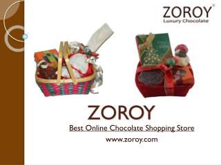 Online Christmas & New Year Chocolate Gift in India – Zoroy.com