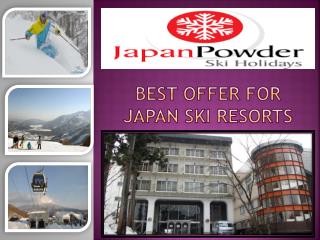 Find Japan Ski Resorts