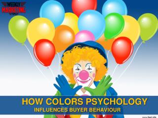 How Color Psychology Influences Consumer Behaviou