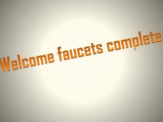 faucetscomplete