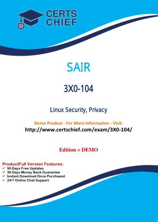 3X0-104 Latest Certification Practice Test