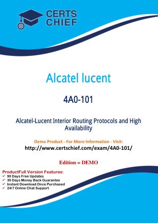 4A0-101 Education Certification Test