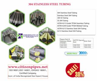 304 stainless steel Tubing