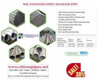 304L stainless steel Seamless Pipe
