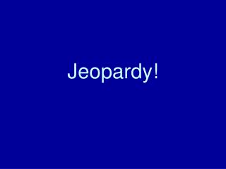 Jeopardy!