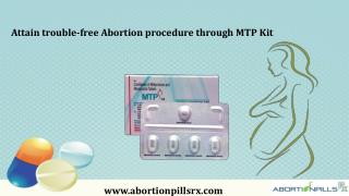 Attain Trouble-Free Abortion Procedure Through MTP Kit