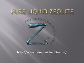 High Quality Liquid Zeolite Products