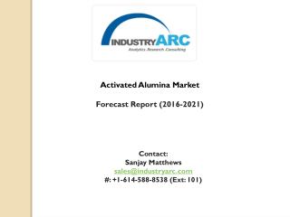 Activated Alumina Market: APAC is all set to drive impressive market growth