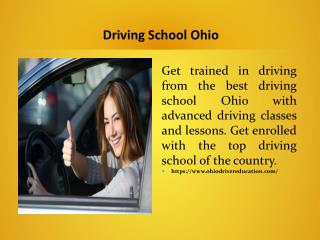 Driving School Ohio