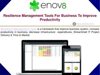 Resilience Management Tools For Business To Improve Productivity