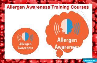 Allergen Awareness Training Courses